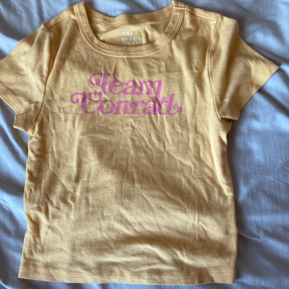 Team Conrad American Eagle Fitted Crop Top
